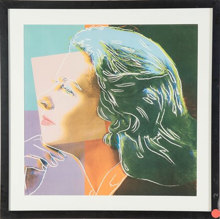 Andy Warhol (Pittsburgh 1928 – New York 1987), “Ingrid Bergman”, 1983.