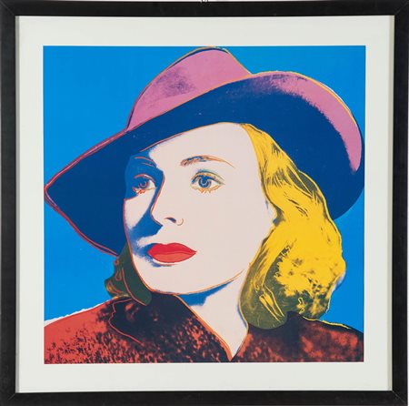 Andy Warhol (Pittsburgh 1928 – New York 1987), “Ingrid Bergman”, 1983.