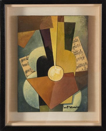 Luis Caruncho (La Coruña 1929 - Madrid 2016), “Guitarra”, 1960.