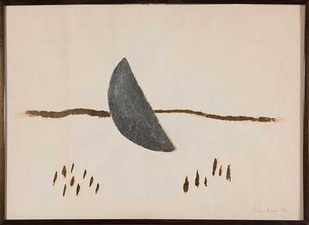 Arturo Vermi (Bergamo 1928 – Lecco 1988), “Senza Titolo”, 1984.