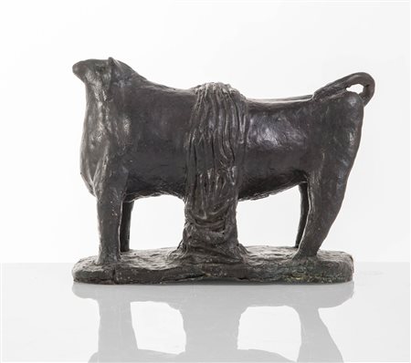 Arturo Martini (Treviso 1889 - Milano 1947), “Toro”.