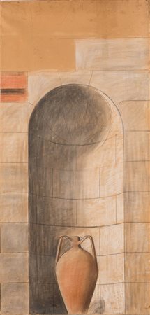 Achille Funi (Ferrara 1890 – Appiano Gentile 1972), “Vittoria”.