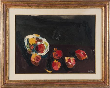 Attilio Alfieri (Loreto 1904 – Milano 1992), “Natura morta”, 1954.