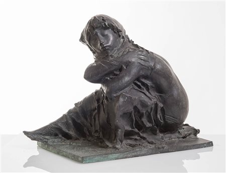 Augusto Murer (Falcade 1922 – Padova 1985), “Donna al sole”, 1979.