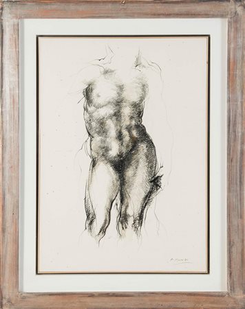 Augusto Murer (Falcade 1922 – Padova 1985), “Studio per Sculture”, 1980.