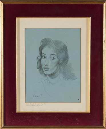 Gregorio Sciltian (Nakhichevan-na-Donu 1900 – Roma 1985), “Volto femminile”, 1968.