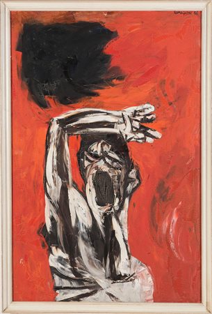 Bepi Romagnoni (Milano 1930 – Villasimius 1964), “Esplosione”, 1956.