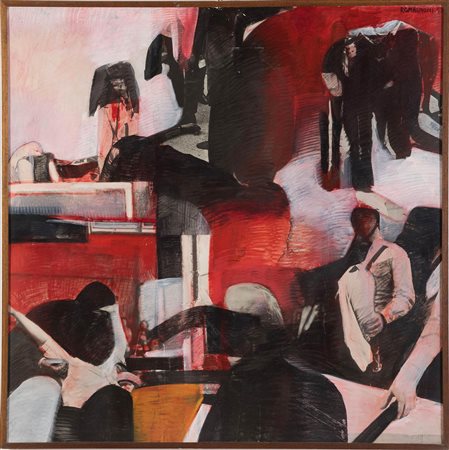 Bepi Romagnoni (Milano 1930 – Villasimius 1964), “Racconto”, Luglio - Agosto 1963.