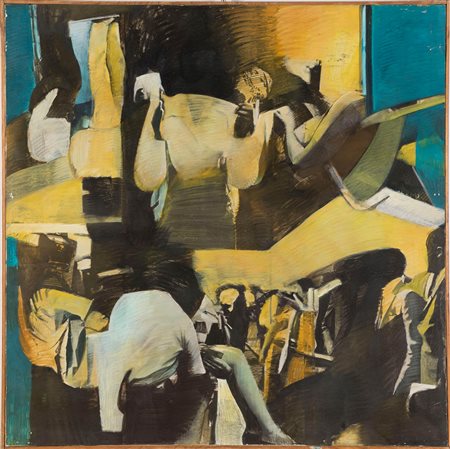 Bepi Romagnoni (Milano 1930 – Villasimius 1964), “Racconto”, Ottobre - Novembre 1963.