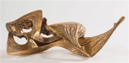 Amedeo Fiorese (Bassano del Grappa 1939), “Donna sdraiata”.