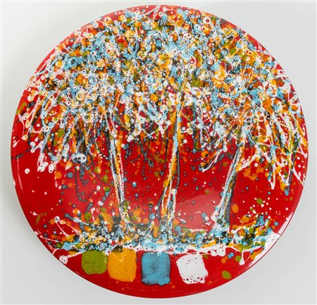 Silvano D’Orsi (Gioia Sannitica 1935), “Alberi Estivi”, 1992.