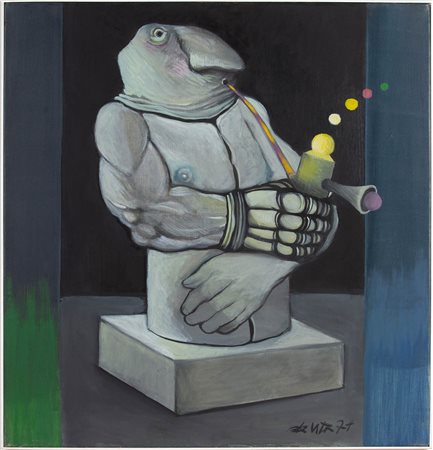Luciano De Vita (Ancona, 1929 – 1992), “Personaggio”, 1971.
