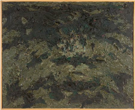 Bruno Pulga (Bologna, 14 luglio 1922 – Bologna, 1992), “Pittura n.19 P”, 1972.