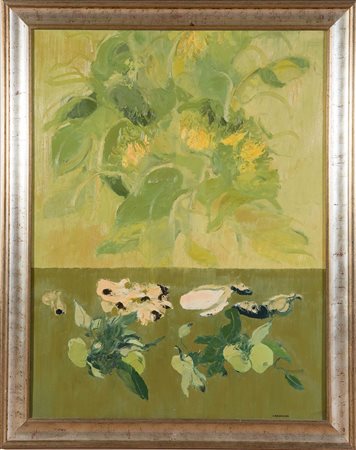 Giancarlo Cazzaniga (Monza 1930 – Milano 2013), “Estate al Conero”, 1973.