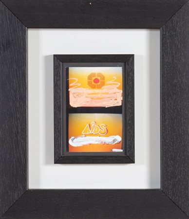 Mario Schifano (Homs 1934 – Roma 1998), “AIDS”, 1990/97.