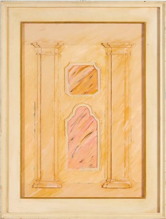 Maurizio Ligas (Treviso 1951 - Siena 2005), “Senza Titolo”, 1981.