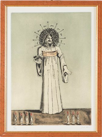 Giorgio de Chirico (Volo 1888 – Roma 1978), “Immagine eccelsa”.