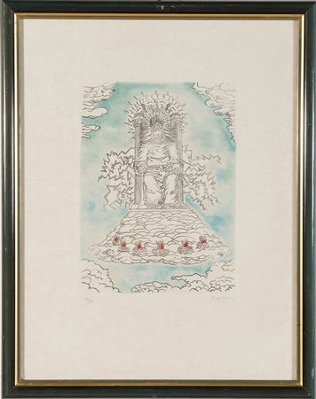 Giorgio de Chirico (Volo 1888 – Roma 1978), “Zeus”.