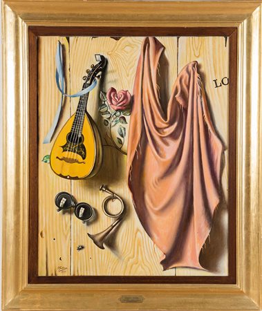 Gregorio Sciltian (Nakhichevan-na-Donu 1900 – Roma 1985), “Trompe-l’oeil con lo scarafaggio”, 1981.
