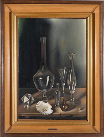 Gregorio Sciltian (Nakhichevan-na-Donu 1900 – Roma 1985), “Trasparenze con la perla”, 1976.