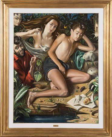 Gregorio Sciltian (Nakhichevan-na-Donu 1900 – Roma 1985), “Sogno di una notte di mezza estate”, 1957.