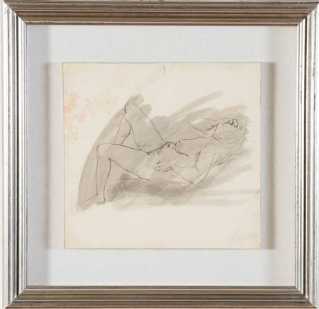 Bruno Cassinari (Piacenza 1912 – Milano 1992), “Nudo”, 1938/39.