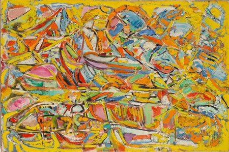 Andrè Lanskoy (Mosca 1902 - Parigi 1976), “Sena Titolo”, 1973/74.