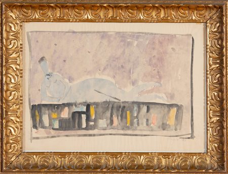 Anton Zoran Music (Boccavizza 1909 – Venezia 2005), “Senza Titolo”, 1949.