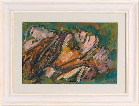 Pompilio Mandelli (Luzzara 1912 – Bologna 2006), “Punta Rossola”, 1981.