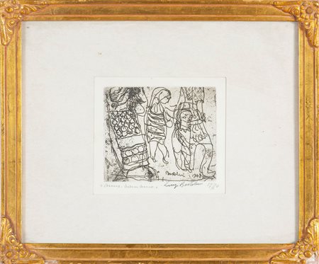 Luigi Bartolini (Cupramontana 1892 – Roma 1963), “Figure”, 1948.