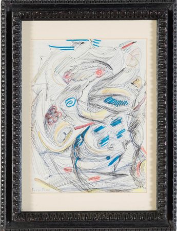 Alberto Bragaglia (Frosinone, 1896 - Anzio, 1985), “Bozzettone”, Anni ‘50.