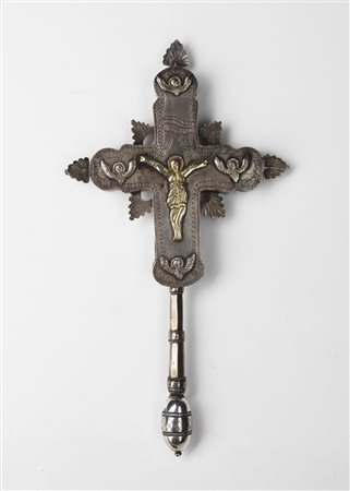 Arte Islamica  An Ottoman Armenian processional crossTurkey, 18th century .