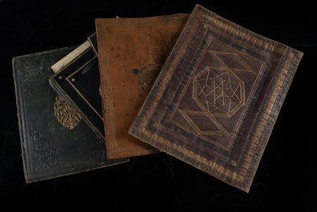 Arte Islamica  A collection of four Levant leather book coversVarious periods  .