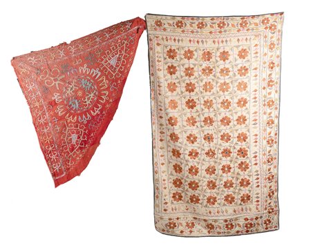 Arte Islamica  Two Central Asian textiles Late 19th-20th century .