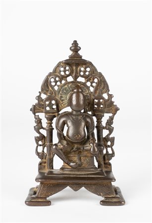 Arte Indiana  A bronze figure of Kubera India, Himachalpradesh, 10th-13th century .