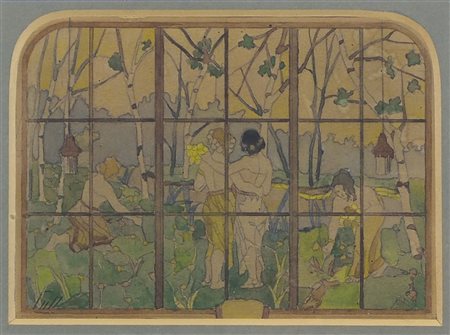 Odon-bozzetto per vetrata