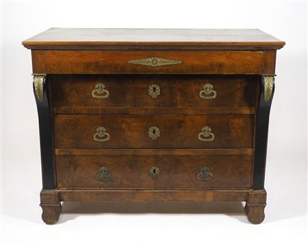 cassettone con piano marmo