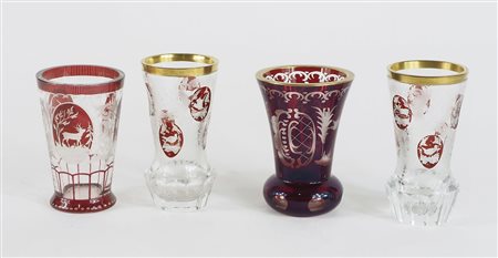 lotto bicchieri cristallo