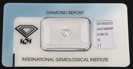 Diamante in blister ct 0,89