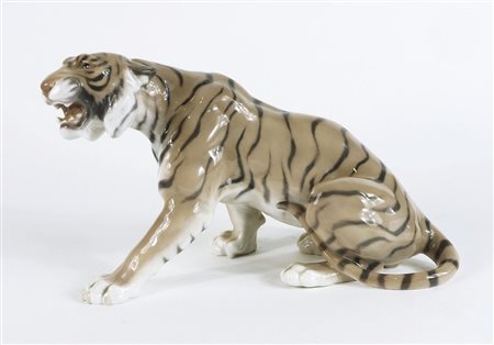 tigre in porcellana