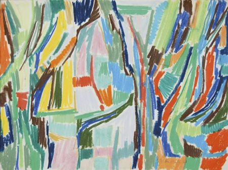 BONFANTE EGIDIO Treviso 1922 - Milano 2004 senza titolo 1963 disegno a...