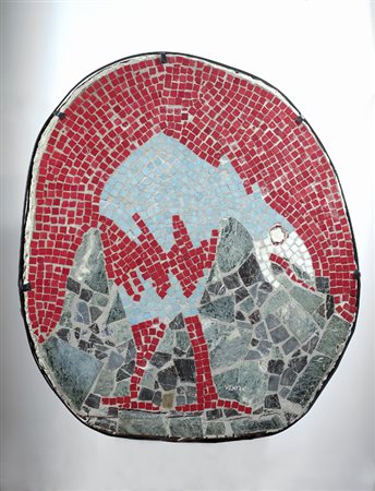 Venturino Venturi (Loro Ciuffenna, 1918 - 2002) Aquilotto, 1969 Mosaico, cm....