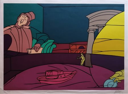 Valerio Adami "Senza titolo"