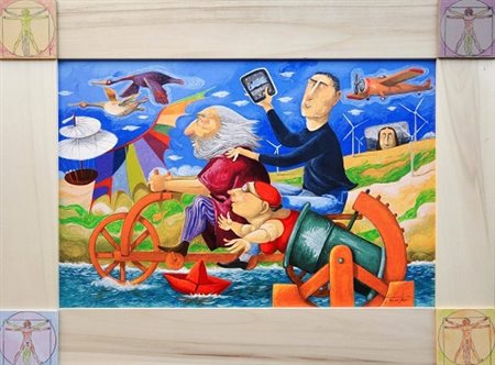 Pino Procopio "In viaggio con Leonardo"