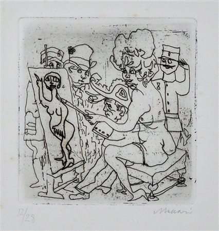 MACCARI MINO Senza titolo