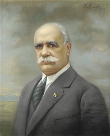 F. Arrighi Ritratto, 1939 Carboncini su carta, cm. 57,5x47,5 Firma e data in...