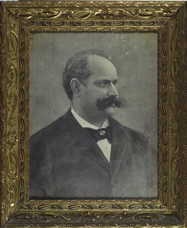 Bruno Beghè (1892 - 1973) Ritratto virile, 1918 Matita su carta, cm....