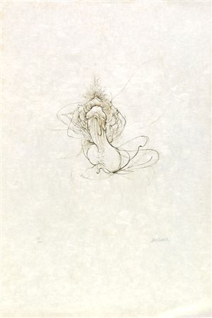 Hans Bellmer (Kattowicz, 1902 - Parigi, 1975) Senza titolo Acquaforte su...