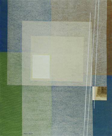 Franco Bulletti (Firenze, 1925) Taglia giù per tal linea, 1990 Tecnica mista...