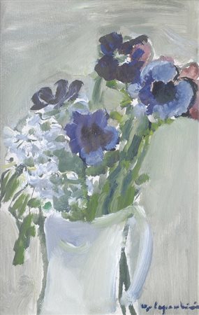 Ugo Capocchini (Barberino Val d'Elsa, 1901 - Firenze, 1980) Fiori nel vaso...